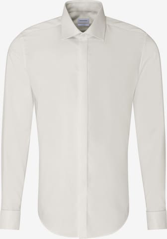 Coupe slim Chemise business SEIDENSTICKER en blanc : devant