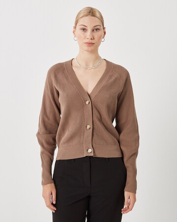 minimum Knit Cardigan 'Cardina' in Brown: front