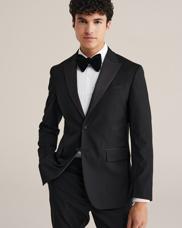 Regular fit Sacou de la WE Fashion pe negru: față