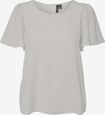 VERO MODA Blouse 'ALVA' in Grijs: voorkant