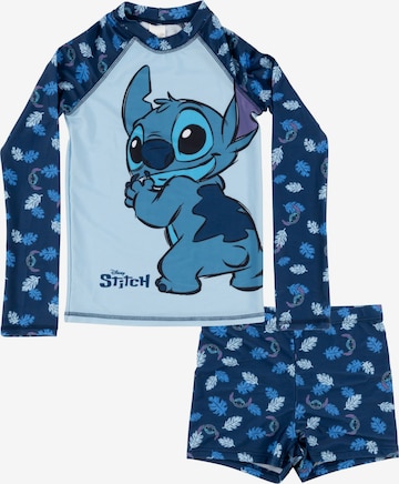 Disney Lilo & Stitch Sportbademode 'UV-Schutz 30' in Blau: Vorderseite