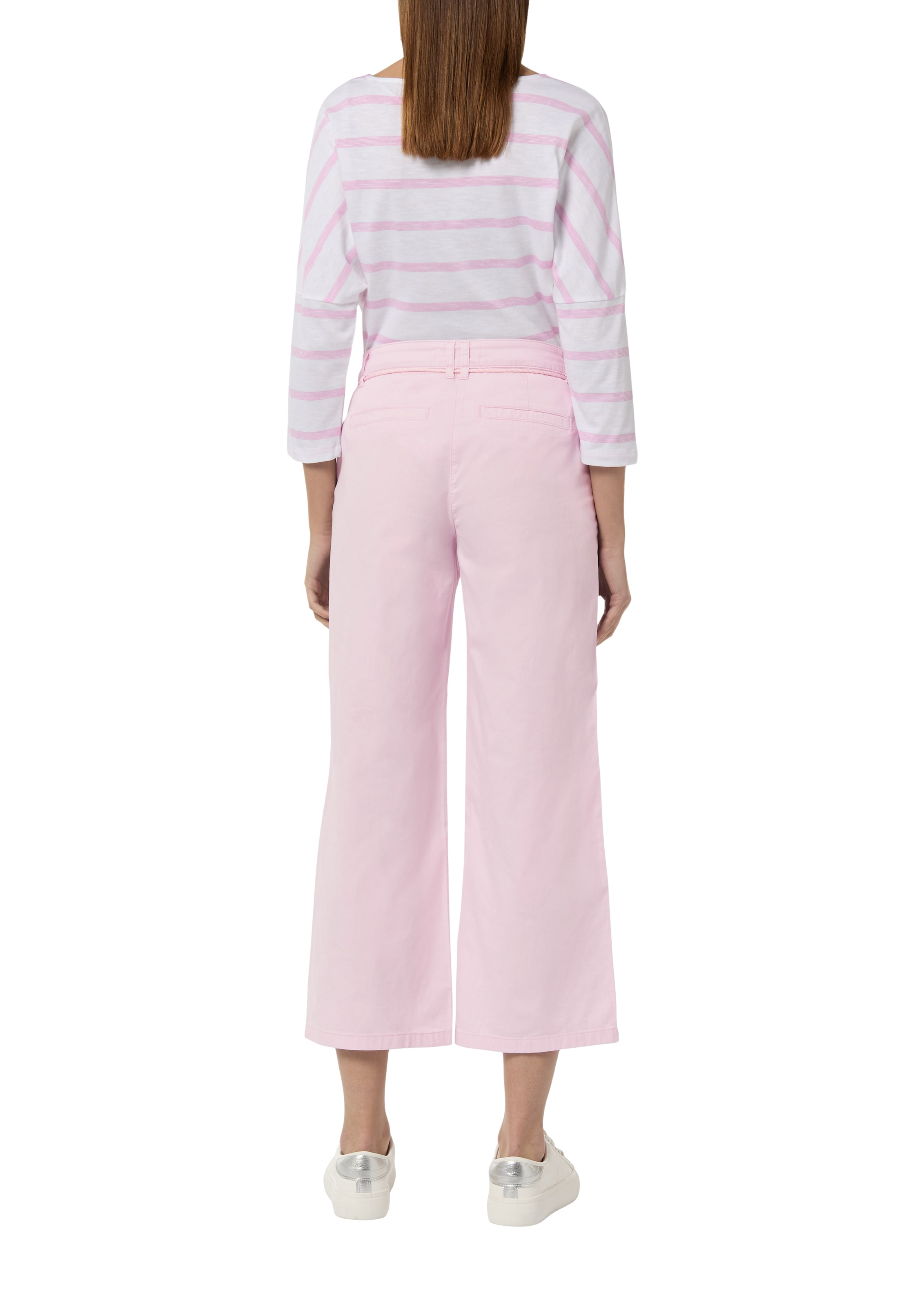 comma casual identity - Perna larga Calças em roxo