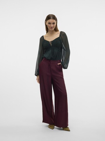 VERO MODA Bluse 'DINA' i sort