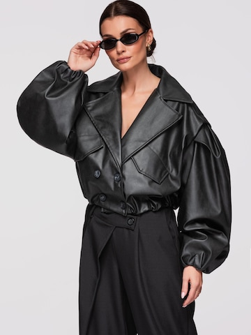 Ombre Between-season jacket in Black