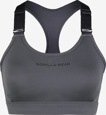 Soutien-gorge 'Monroe' Gorilla Wear en gris : devant