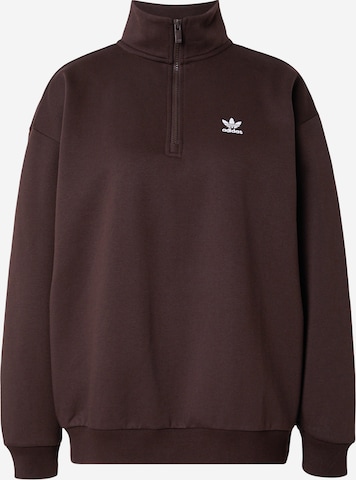 ADIDAS ORIGINALS Μπλούζα φούτερ 'ESS' σε καφέ: μπροστά