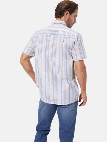 BABISTA Regular fit Button Up Shirt ' Torlan ' in Blue