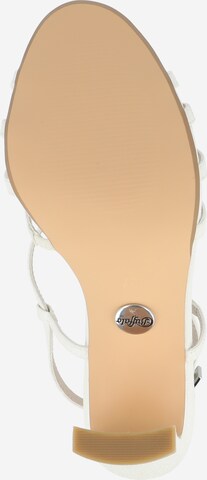 BUFFALO - Sandalias con hebilla 'JEAN VAMP' en blanco