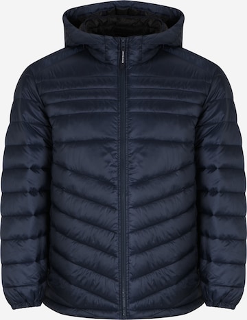 Jack & Jones Plus Between-Season Jacket 'Hero' in Blue: front