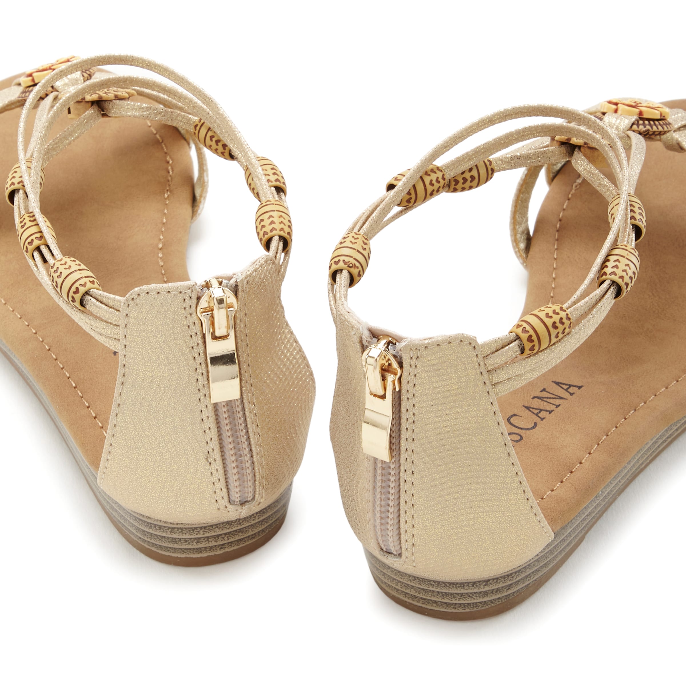 LASCANA Sandále - Béžová