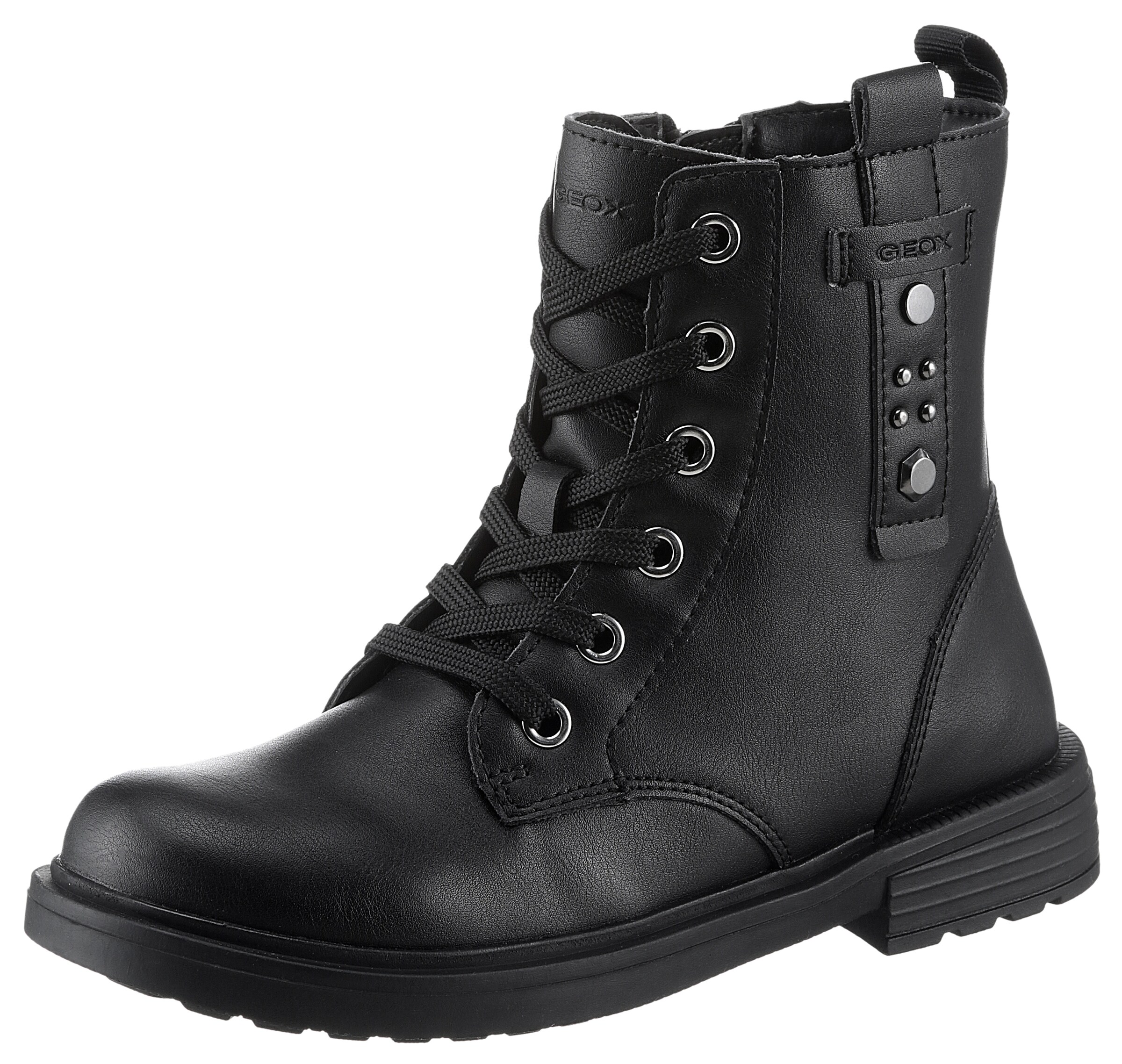 GEOX Boots in Black: front