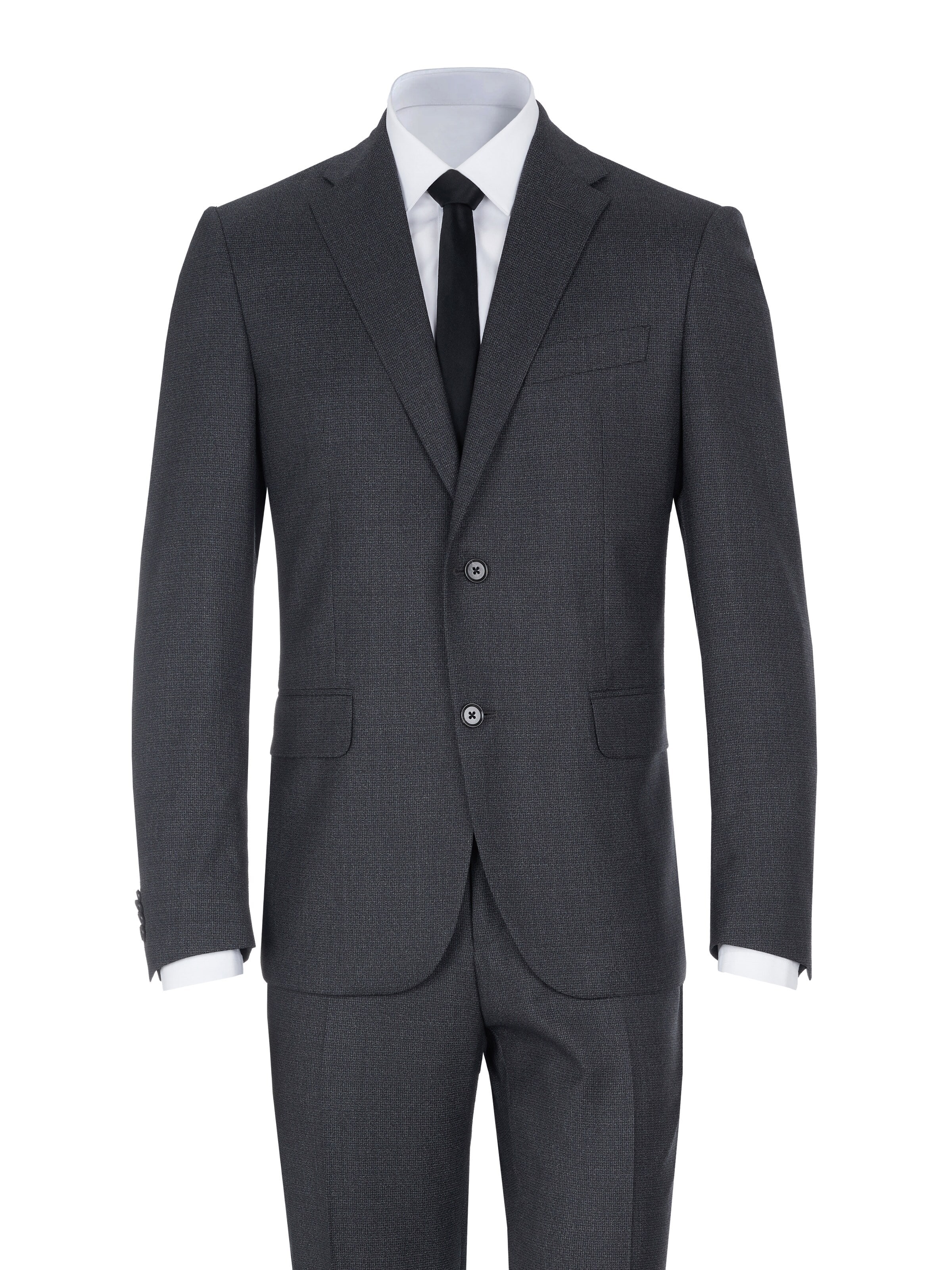 Corneliani Regular Suit 'Corneliani Anzug' in Grey: front