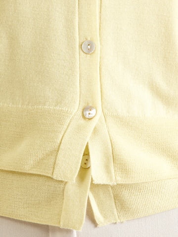 Cph Muse Gebreid vest 'Marino' in Geel