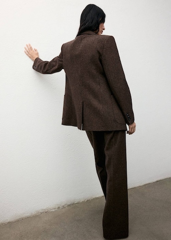 MANGO Blazer in Brown