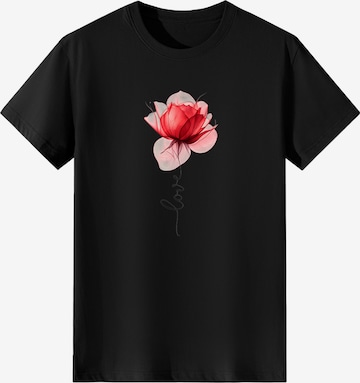 T-shirt 'Short Sleeve' LapaPlus en noir : devant