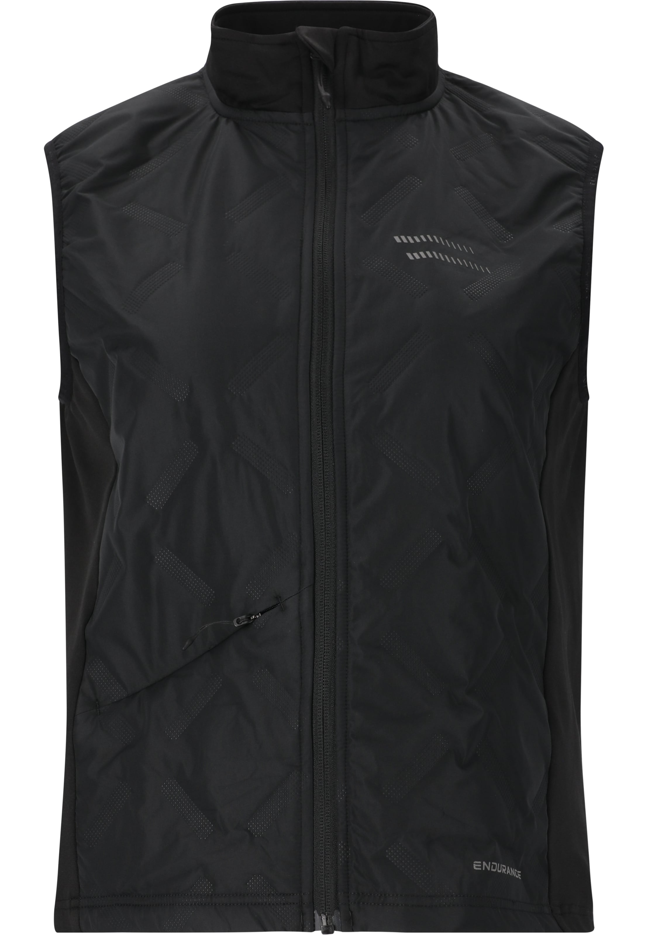 ENDURANCE Gilet de sport 'Jebi' en noir, Vue avec produit