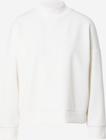 COMMA Loose fit Sweatshirt in White: front