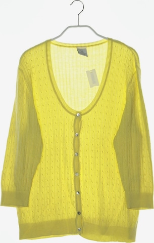 M MADELEINE Sweater & Cardigan in L-XL in Yellow: front