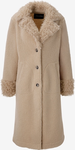 Aniston CASUAL Winter Coat in Beige: front