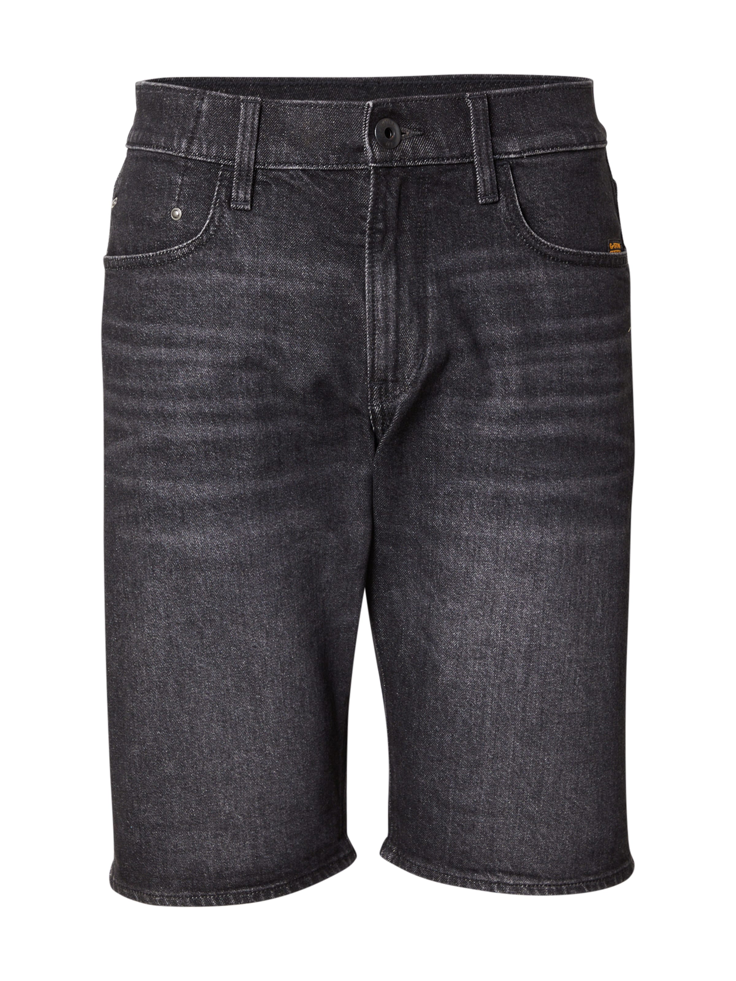 G-STAR Štandardný strih Džínsy 'Mosa' - Čierna: predná strana