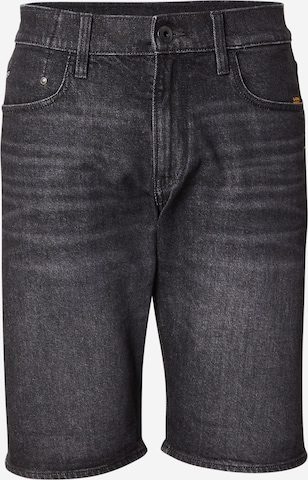 G-STARregular Traperice 'Mosa' - crna boja: prednji dio