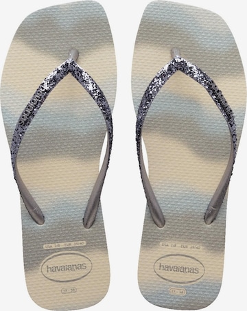 HAVAIANAS Kapcie w kolorze beżowy: przód