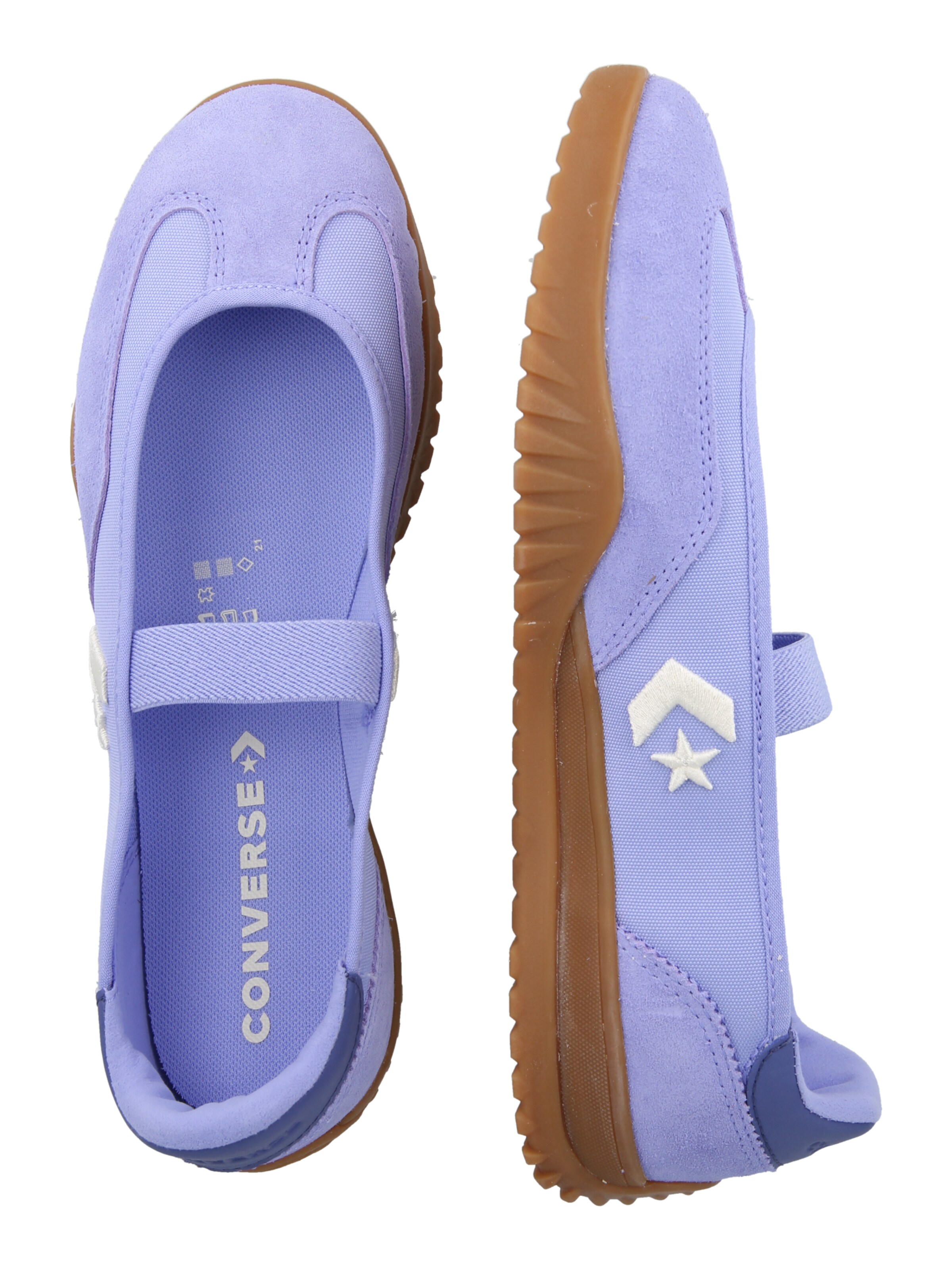 CONVERSE Sneakers laag 'RUN STAR' in Lila