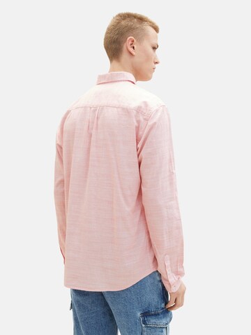 TOM TAILOR DENIM Comfort Fit Hemd in Pink