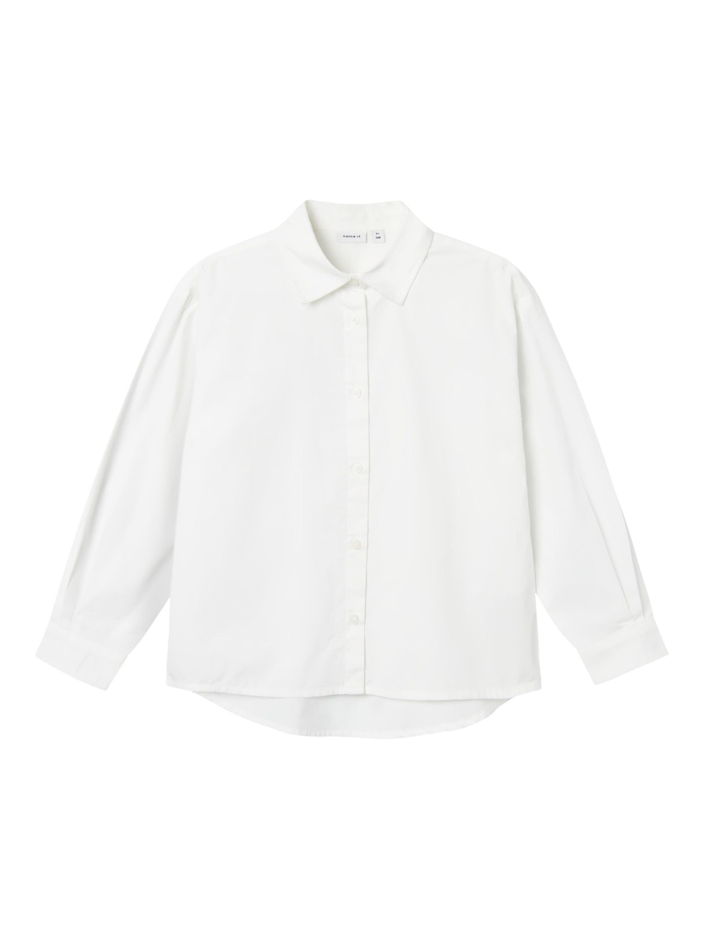 NAME IT Blouse in Wit: voorkant