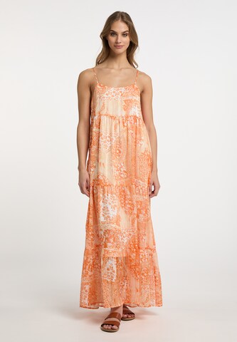 IZIA Summer Dress in Orange