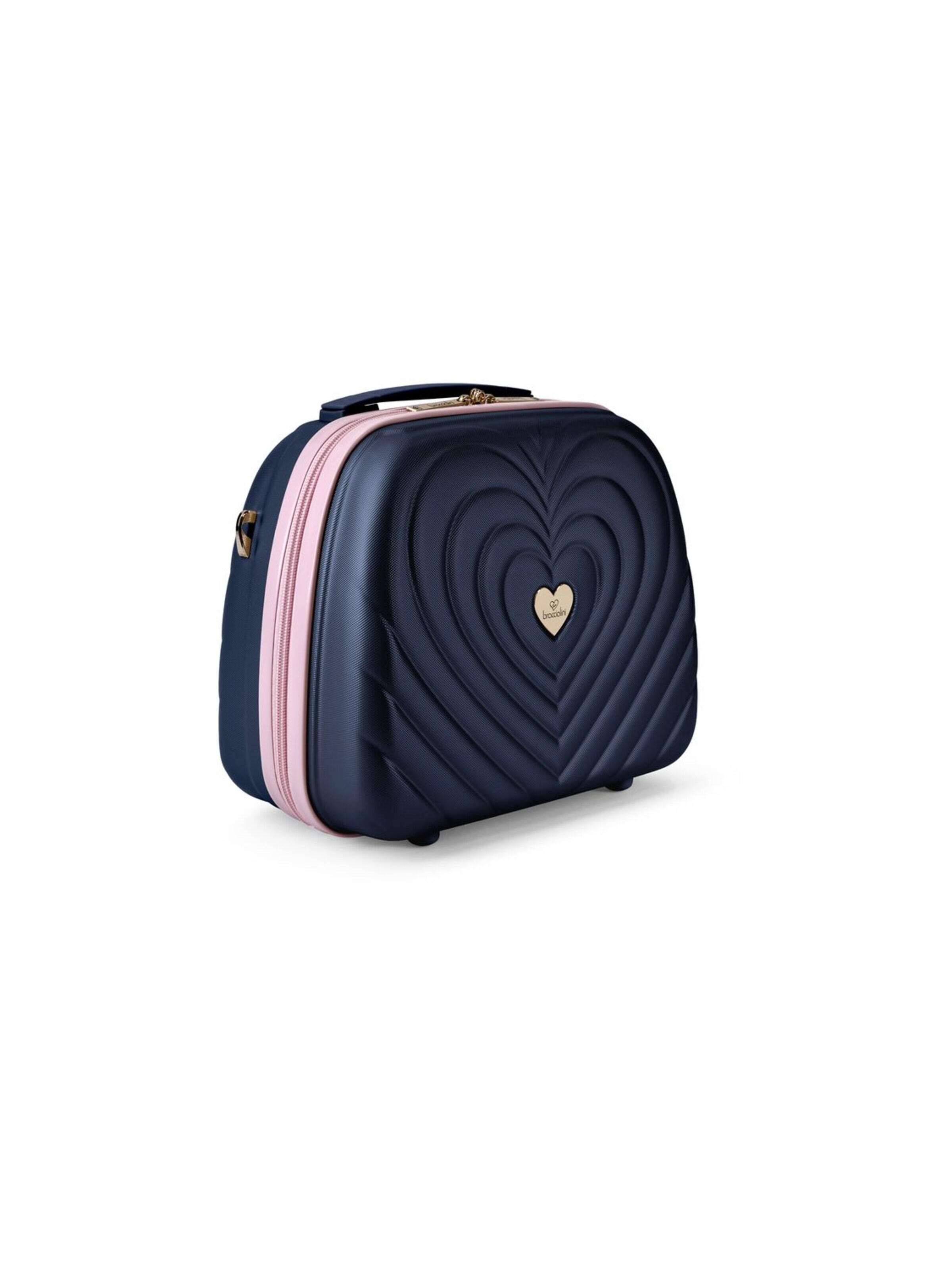 Braccialini - Bolsa de maquillaje 'Matelassé' en azul