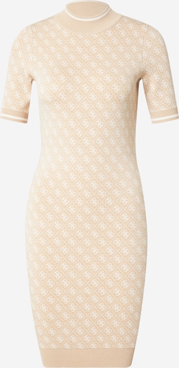 Rochie tricotat 'Lise' GUESS pe bej / alb, Vizualizare produs
