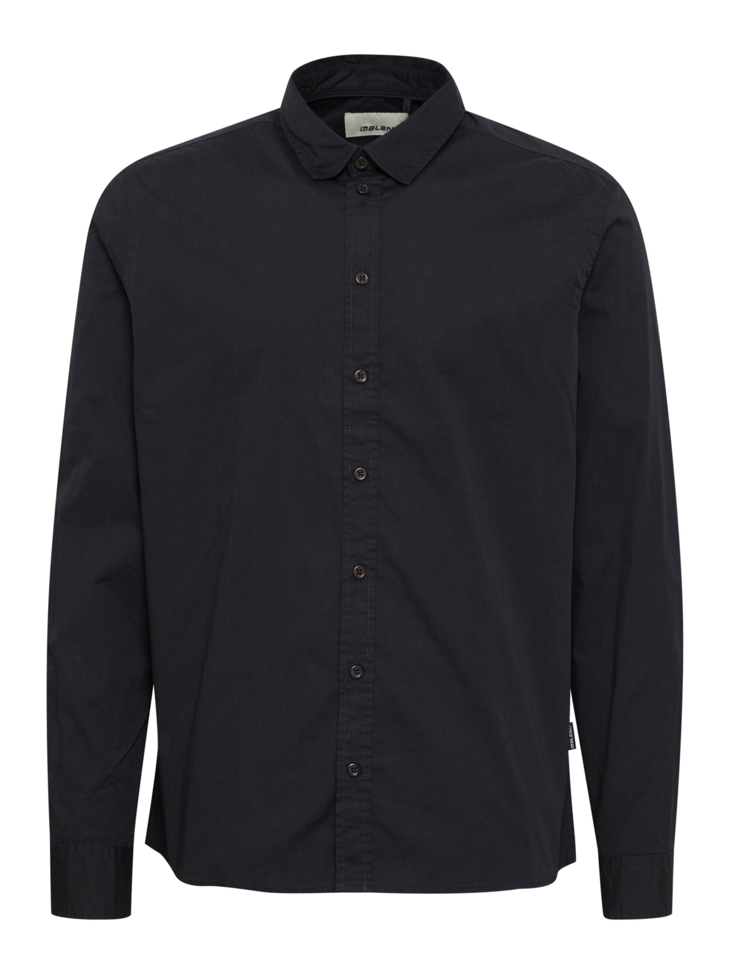 BLEND - Camisa en negro: frente