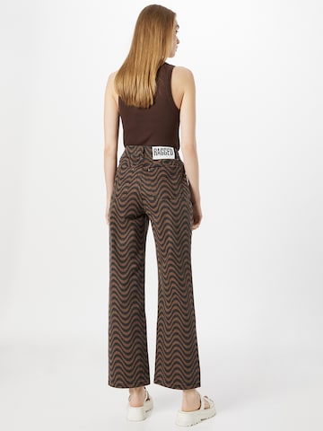 Wide leg Jeans de la The Ragged Priest pe maro