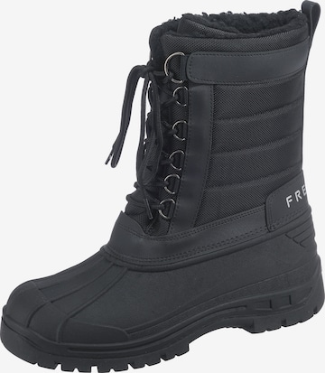 Freyling Snow Boots in Black: front