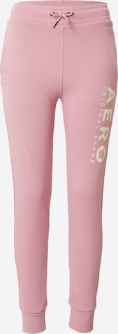 Pantaloni 'AERO' di AÉROPOSTALE in lilla: frontale