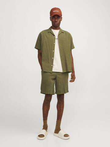 JACK & JONES Loosefit Bukser i grøn