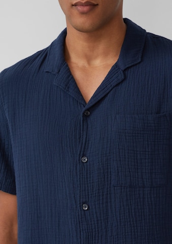 s.Oliver Comfort fit Button Up Shirt in Blue