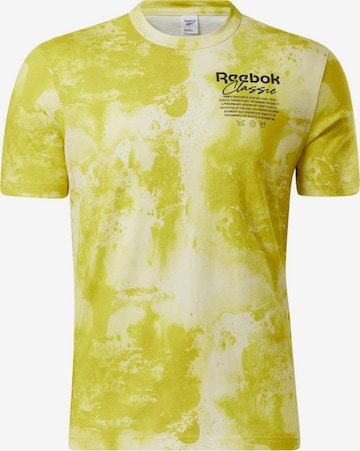 Reebok Shirt in Yellow: front