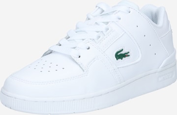 LACOSTE - Zapatillas deportivas bajas 'Court Cage' en blanco: frente