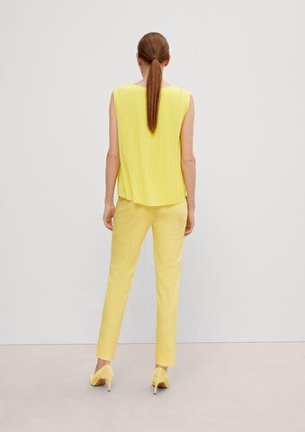 COMMA - Blusa en amarillo