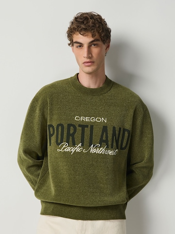 Pullover di Next in verde: frontale