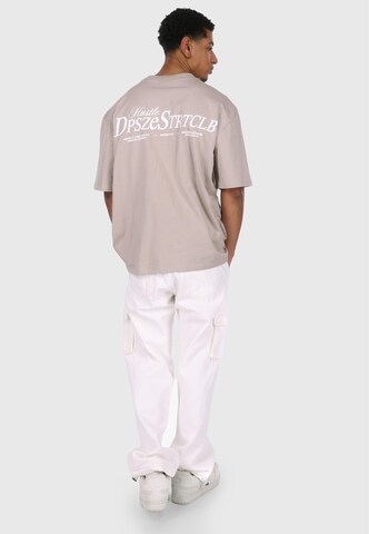 T-Shirt 'STRTCLB' Dropsize en beige