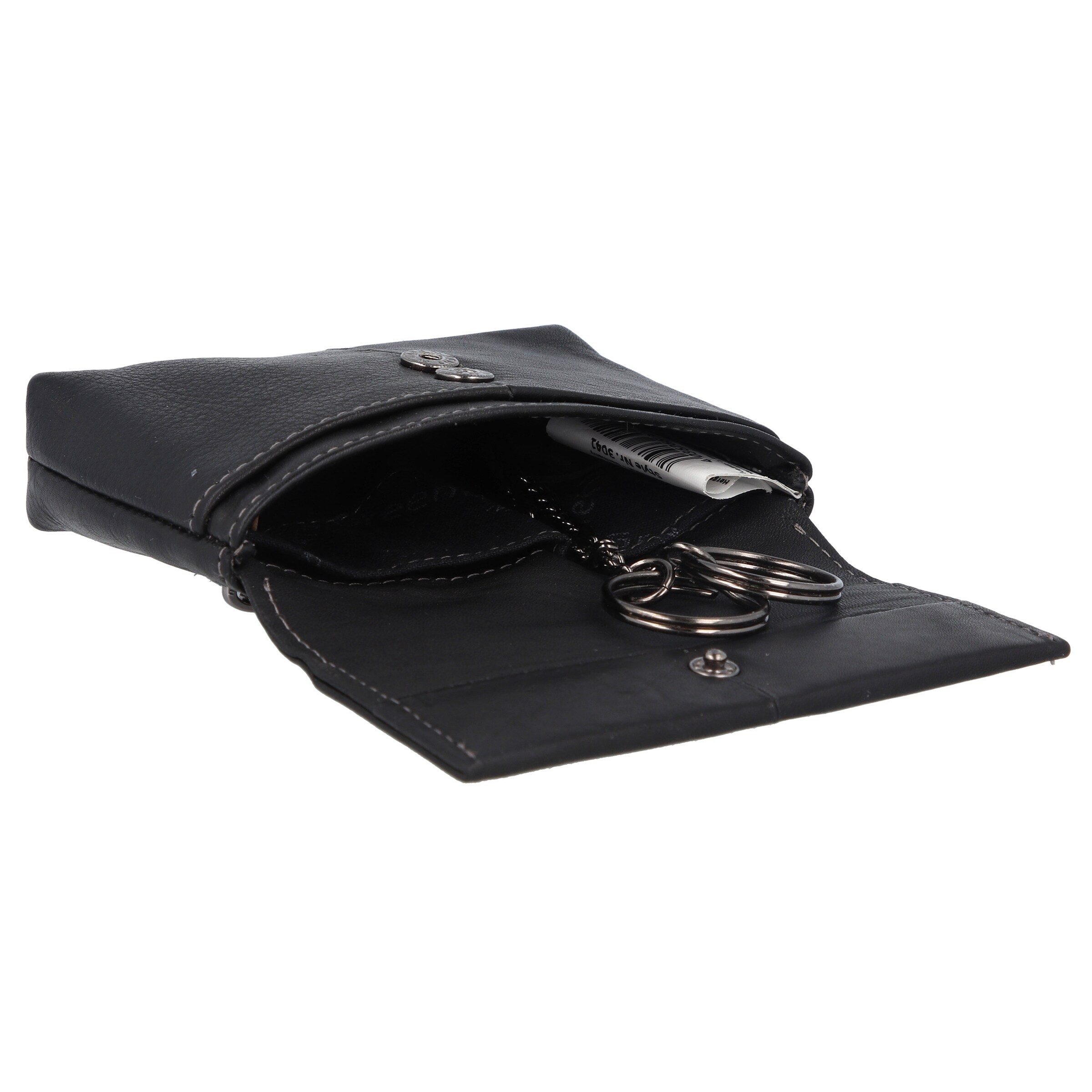 Greenland Nature Key Ring in Black