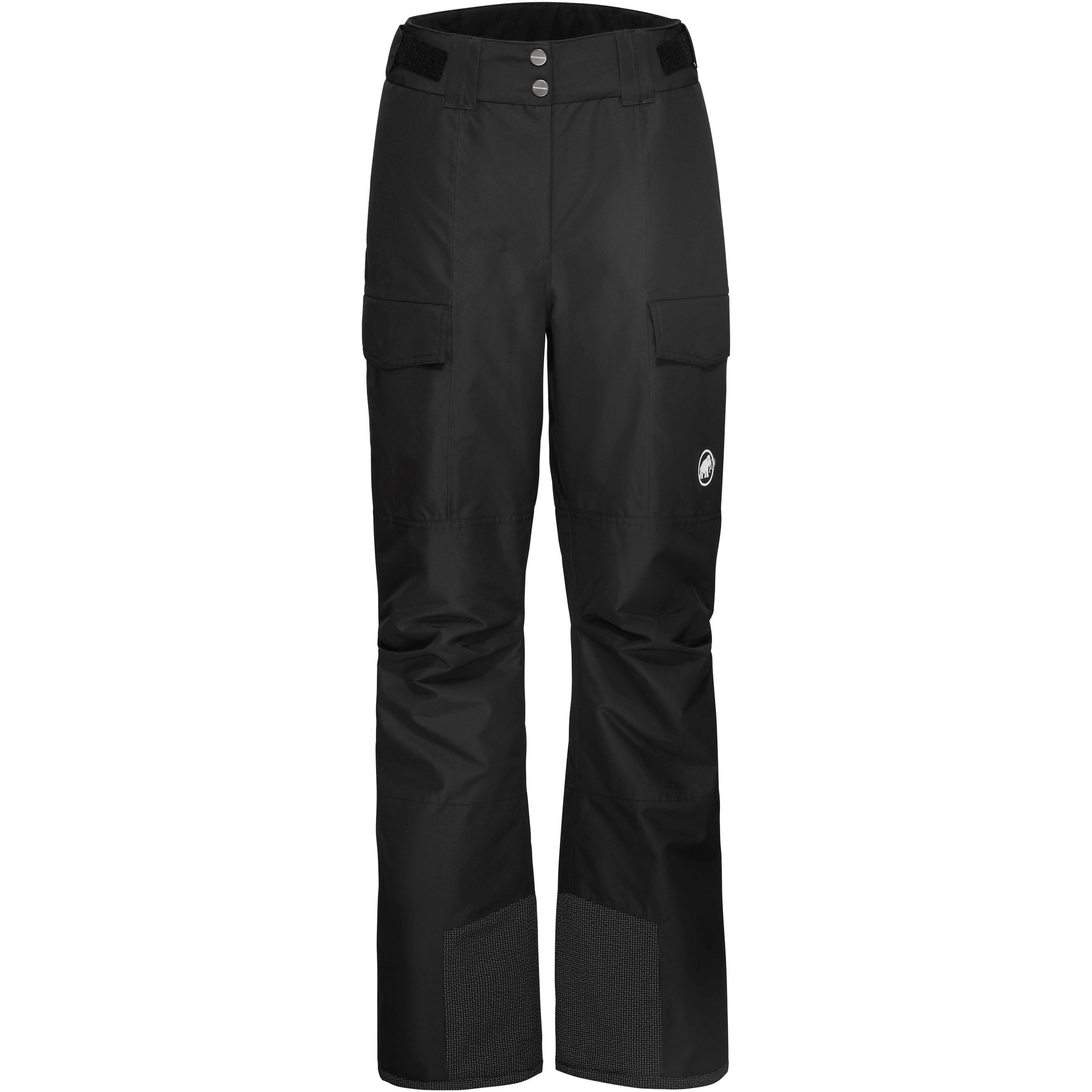 MAMMUT Regular Outdoorhose 'Fall Line' in Schwarz: Vorderseite
