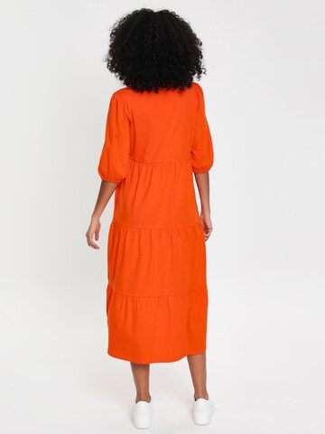 Threadbare - Vestido de verano 'Finn' en naranja