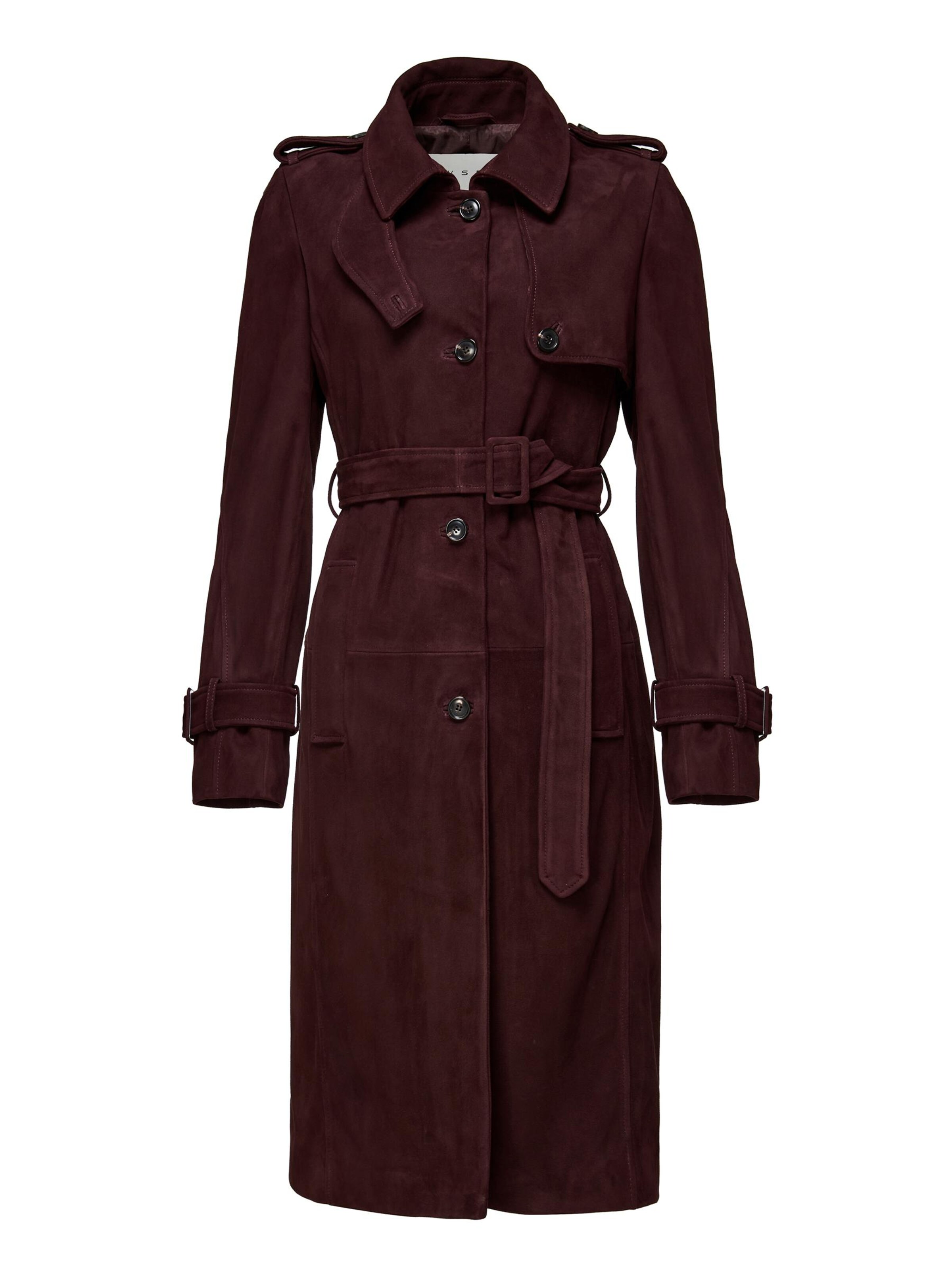 V S P Vinterfrakke 'Helena' i rød