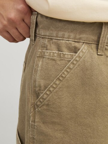 JACK & JONES Свободный крой Джинсы 'JJITony JJCarpenter' в Коричневый