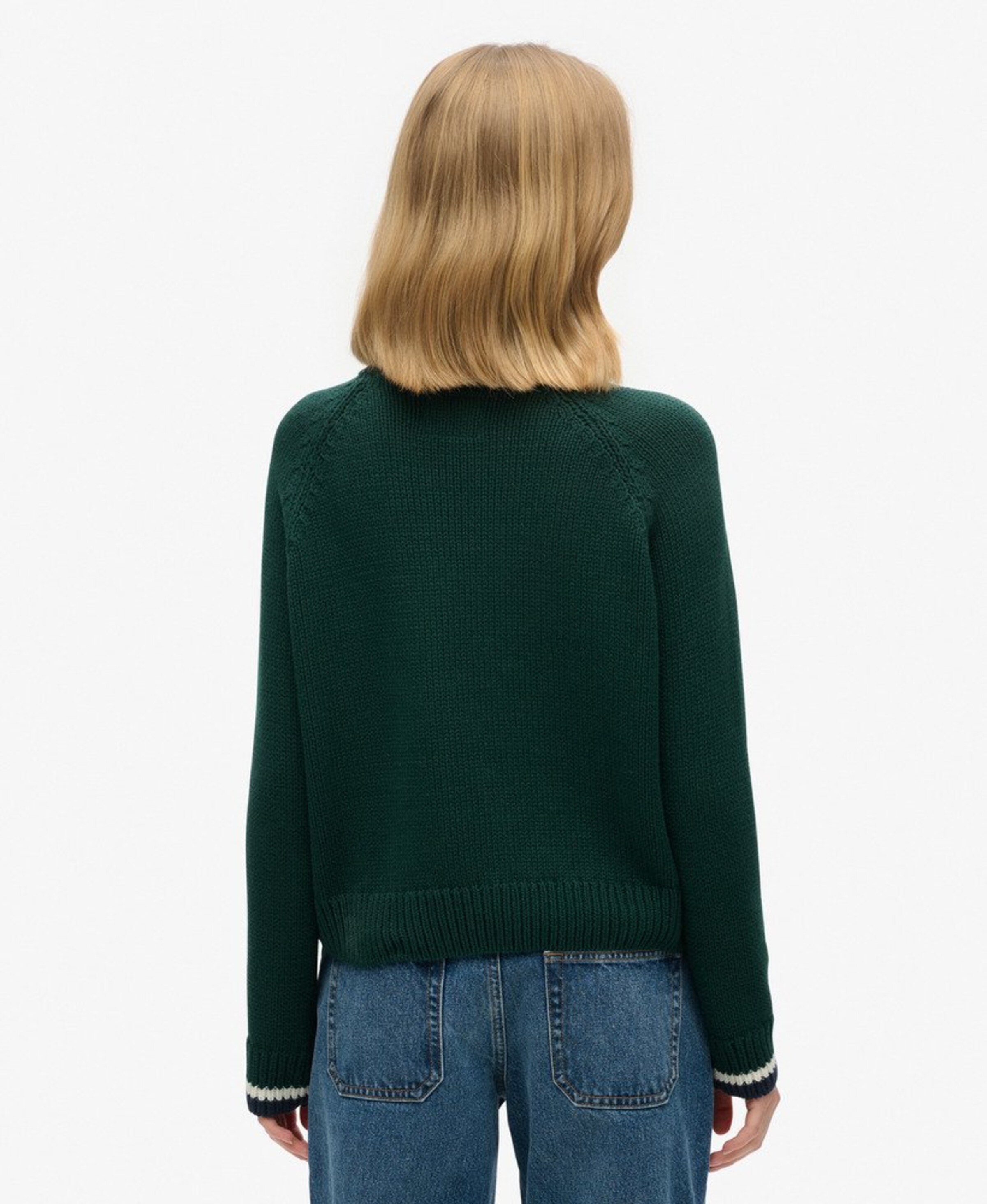 Pull-over 'Americana' Superdry en vert