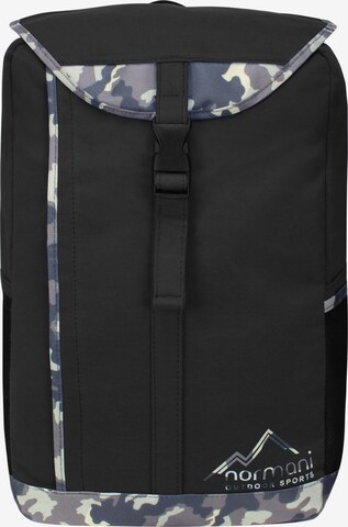 normani Backpack 'Freshman' in Black: front